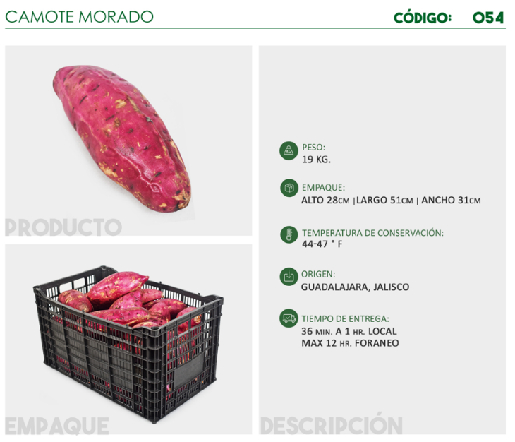 Camote Morado